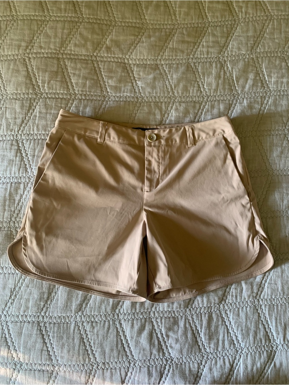 Oakley Women's Tan Athletic Sport Golf Shorts Size S